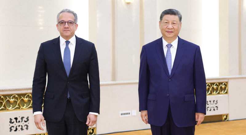 习近平会见联合国教科文组织总干事阿纳尼