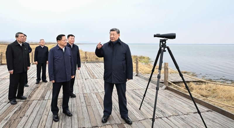 习近平在内蒙古乌兰察布考察时强调 统筹高质量发展和高水平保护坚定不移走生态优先绿色发展之路